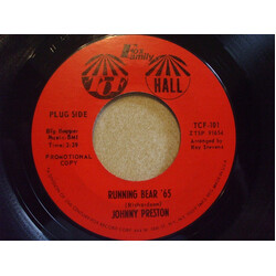 Johnny Preston Running Bear '65 / Dedictated To The One I Love USED VINYL 7INCH 45 RPM SINGLE PROMO REISSUE
