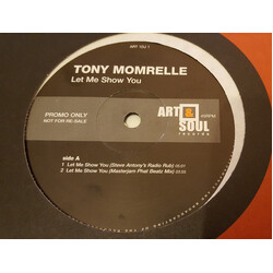 Tony Momrelle Let Me Show You VINYL 12" USED