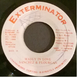 Sanchez / Flourgon Madly In Love USED VINYL 7INCH 45 RPM SINGLE