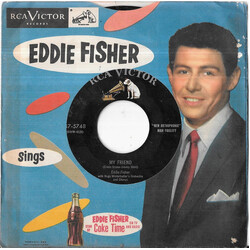 Eddie Fisher My Friend / Green Years USED VINYL 7INCH 45 RPM