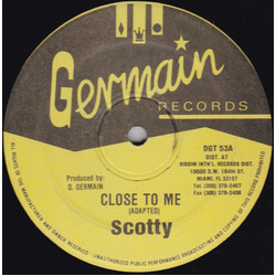 Scotty (2) Close To Me Vinyl 12" USED