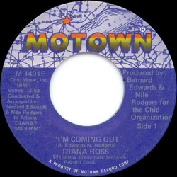 Diana Ross I'm Coming Out VINYL 7" USED