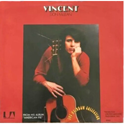 Don McLean Vincent / Castles In The Air USED VINYL 7INCH 45 RPM SINGLE STYRENE