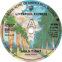 Liverpool Express Hold Tight Vinyl 7" USED