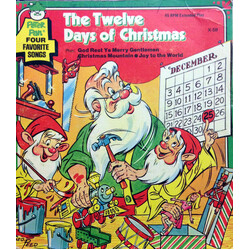 Unknown Artist The Twelve Days Of Christmas USED VINYL 7INCH 45 RPM EP