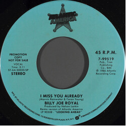 Billy Joe Royal I Miss You Already USED VINYL 7INCH 45 RPM PROMO STEREO