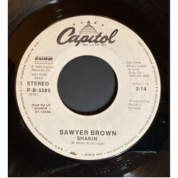 Sawyer Brown Shakin' USED VINYL 7INCH 45 RPM PROMO