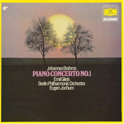 Johannes Brahms / Emil Gilels / Berliner Philharmoniker / Eugen Jochum Piano Concerto No.1 Vinyl LP USED