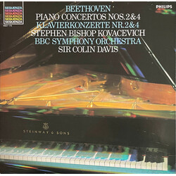 Ludwig van Beethoven / Stephen Bishop-Kovacevich / BBC Symphony Orchestra / Sir Colin Davis Piano Concerto Nos. 2&4 - Klavierkonzert Nr. 2&4 Vinyl LP 