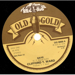 Clifford T. Ward Gaye / Scullery Vinyl 7" USED