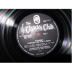 Franz Schubert / Classics Club Philharmonic Orchestra Symphony No. 9 In C Major Vinyl LP USED