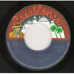 Hudson Brothers So You Are A Star VINYL 7" USED
