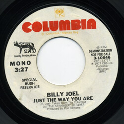 Billy Joel Just The Way You Are USED VINYL 7INCH 45 RPM PROMO