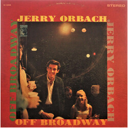 Jerry Orbach Off Broadway Vinyl LP USED