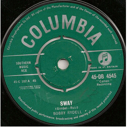 Bobby Rydell Sway  VINYL 7" USED