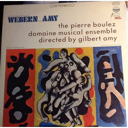 Anton Webern / Gilbert Amy / Orchestre Du Domaine Musical / Gilbert Amy The Avant-Garde Music Of Webern And Amy Vinyl LP USED