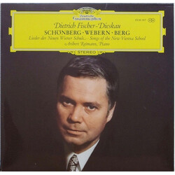 Dietrich Fischer-Dieskau / Aribert Reimann / Arnold Schoenberg / Anton Webern / Alban Berg Lieder Der Neuen Wiener Schule . Songs Of The New Vienna Sc