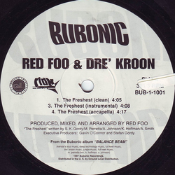 Red Foo & Dre' Kroon The Freshest / Hardcore Ish / Life Is A Game Of Chess (Pt. 2) Vinyl 12" USED