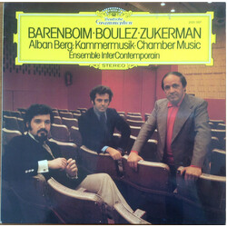 Alban Berg / Daniel Barenboim / Pierre Boulez / Pinchas Zukerman / Ensemble Intercontemporain Kammermusik • Chamber Music Vinyl LP USED