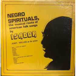 Isador (2) Negro Spirituals Vinyl LP USED