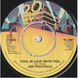 Jim Photoglo Fool In Love With You USED VINYL 7INCH 45 RPM STEREO SINGLE