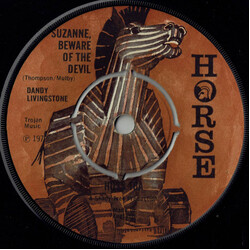 Dandy Livingstone Suzanne, Beware Of The Devil USED VINYL 7INCH 45 RPM SINGLE