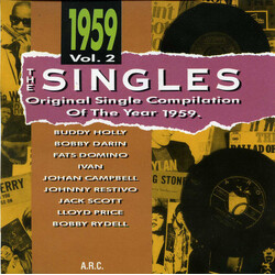 Various The Singles-Original Single Compilation Of The Year 1959 Vol. 2 CD USED