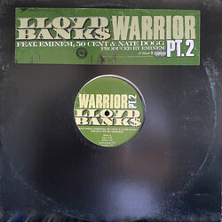 Lloyd Banks Warrior Pt. 2 USED VINYL 12INCH 33 S RPM SINGLE PROMO