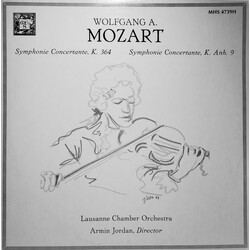 Wolfgang Amadeus Mozart / Orchestre De Chambre De Lausanne / Armin Jordan Symphonies Concertantes K.364 And K. Anh. 9 Vinyl LP USED