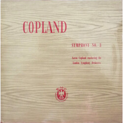 Aaron Copland / The London Symphony Orchestra Symphony No. 3 Vinyl LP USED