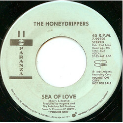 The Honeydrippers Sea Of Love USED VINYL 7INCH 45 RPM PROMO