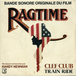Randy Newman Clef Club / Train Ride - Bande Originale Du Film " Ragtime " USED VINYL 7INCH 45 RPM SINGLE STEREO