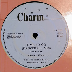 Chukki Star Time To Go USED VINYL 12INCH 45 RPM
