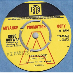 Russ Conway Life Is Good / Long Nosed Nellie Vinyl 7" USED