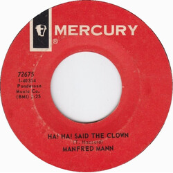 Manfred Mann Ha! Ha! Said The Clown / Feeling So Good USED VINYL 7INCH 45 RPM SINGLE