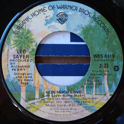 Leo Sayer How Much Love USED VINYL 7INCH 45 RPM SINGLE