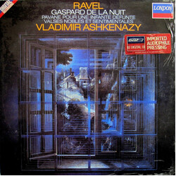 Maurice Ravel / Vladimir Ashkenazy Gaspard De La Nuit / Pavane Pour Une Infante Defunte / Valses Nobles Et Sentimentales Vinyl LP USED