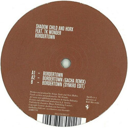 Shadow Child / Horx / TK Wonder Bordertown USED VINYL 12INCH 33 S RPM