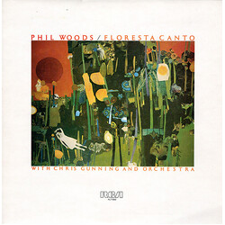 Phil Woods / The Chris Gunning Orchestra Floresta Canto Vinyl LP USED