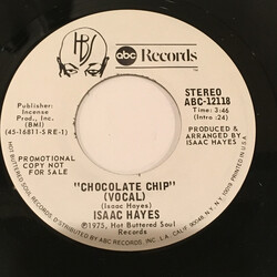 Isaac Hayes Chocolate Chip USED VINYL 7INCH SINGLE 45 RPM PROMO