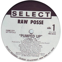Raw Posse Pumped Up Vinyl 12" USED