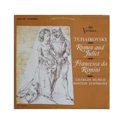 Pyotr Ilyich Tchaikovsky / Boston Symphony Orchestra / Charles Munch Romeo & Juliet And Francesca Da Rimini Vinyl LP USED