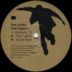 Dan Curtin The Fugitive USED VINYL 12INCH 33 S RPM