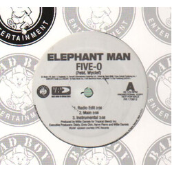 Elephant Man / Wyclef Jean Five-O USED VINYL 12INCH