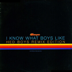 Shampoo I Know What Boys Like (Hed Boys Remix Edition) USED VINYL 12INCH PROMO SINGLE