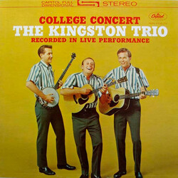 Kingston Trio College Concert Vinyl LP USED