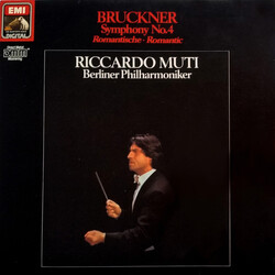 Anton Bruckner / Riccardo Muti / Berliner Philharmoniker Symphony No. 4 - 'Romantic' Vinyl LP USED