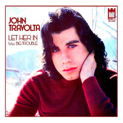 John Travolta Let Her In USED VINYL 7INCH 45 RPM SINGLE