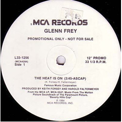 Glenn Frey The Heat Is On USED VINYL 12INCH PROMO