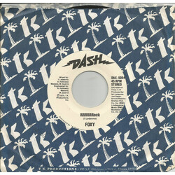 Foxy RRRRRRock USED VINYL 7INCH 45 RPM PROMO STEREO